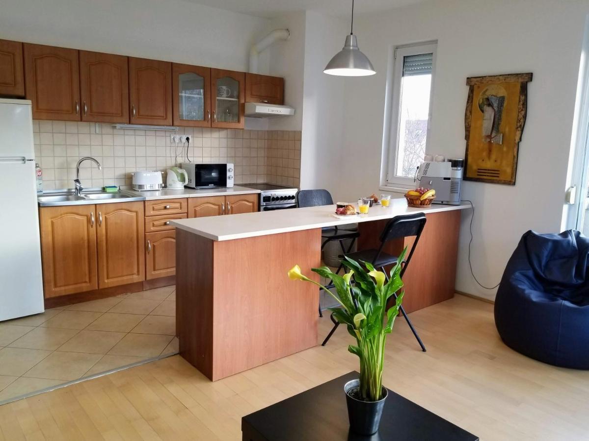New Pest Apartman Apartment บูดาเปสต์ ภายนอก รูปภาพ